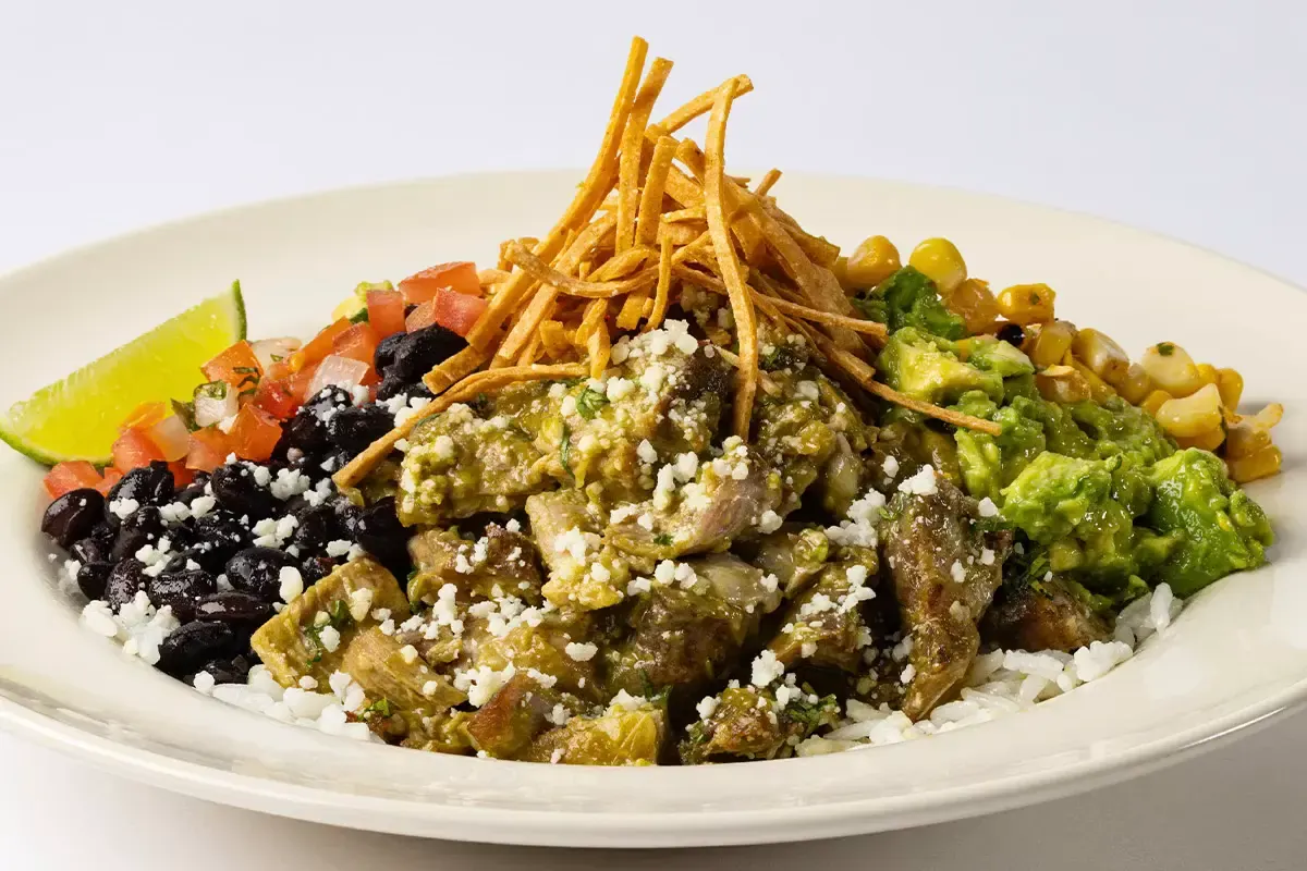 Baja Bowl with Pork Carnitas